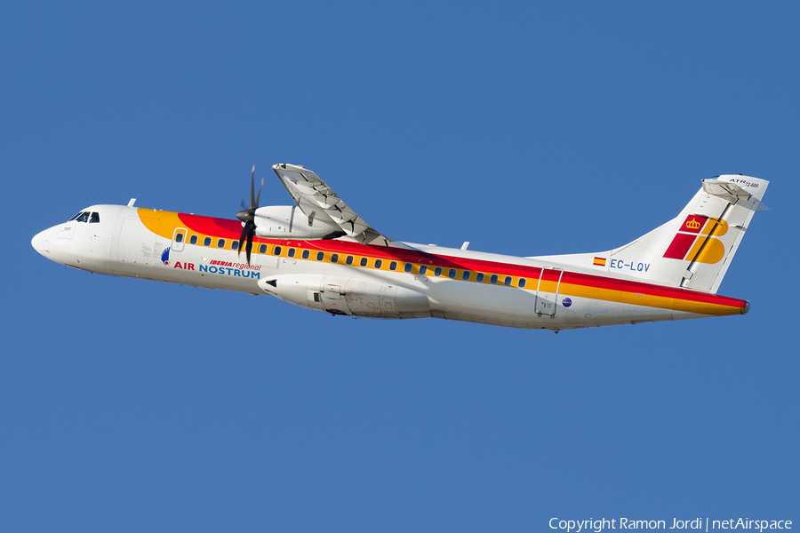 Iberia Regional (Air Nostrum) ATR 72-600 (EC-LQV) | Photo 207640