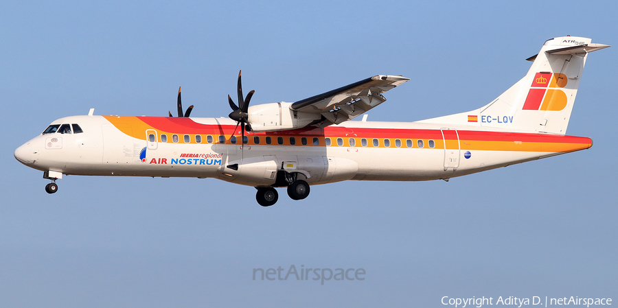 Iberia Regional (Air Nostrum) ATR 72-600 (EC-LQV) | Photo 365218