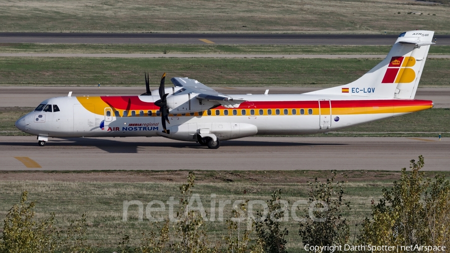 Iberia Regional (Air Nostrum) ATR 72-600 (EC-LQV) | Photo 233461