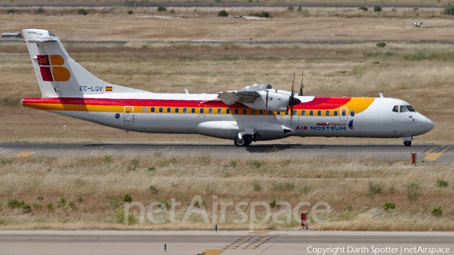Iberia Regional (Air Nostrum) ATR 72-600 (EC-LQV) | Photo 236041