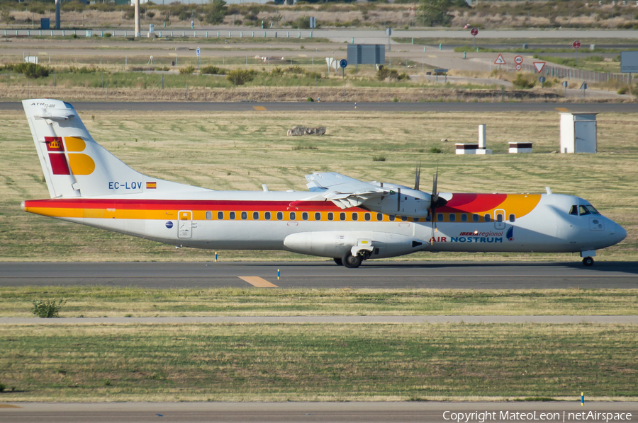 Iberia Regional (Air Nostrum) ATR 72-600 (EC-LQV) | Photo 350519