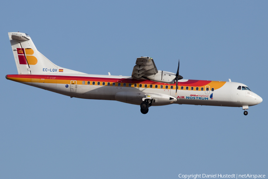 Iberia Regional (Air Nostrum) ATR 72-600 (EC-LQV) | Photo 537194