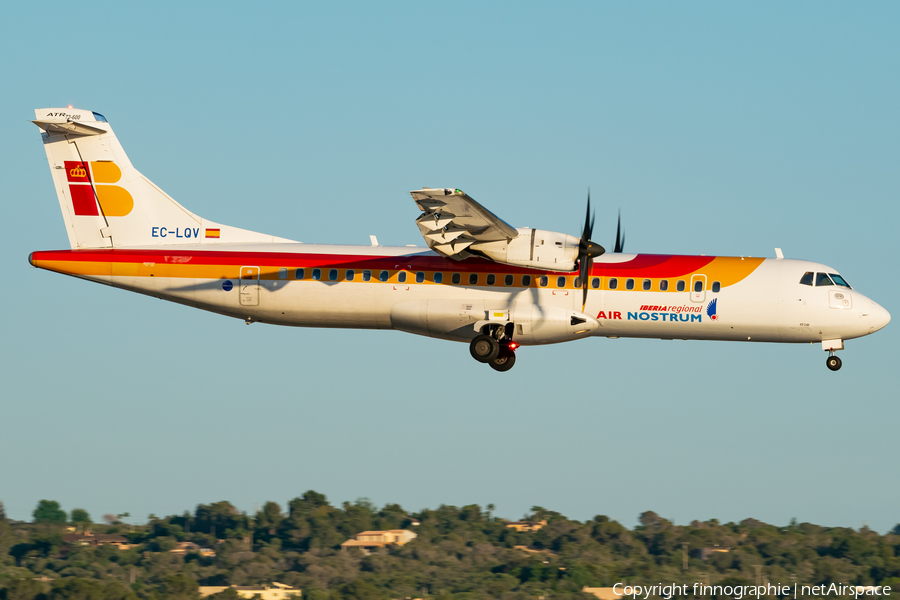 Iberia Regional (Air Nostrum) ATR 72-600 (EC-LQV) | Photo 572645