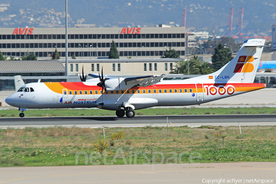 Iberia Regional (Air Nostrum) ATR 72-600 (EC-LRH) | Photo 306404