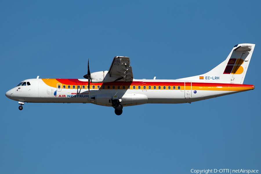 Iberia Regional (Air Nostrum) ATR 72-600 (EC-LRH) | Photo 375583