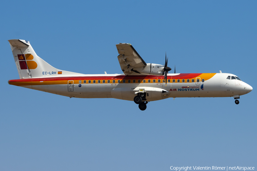 Iberia Regional (Air Nostrum) ATR 72-600 (EC-LRH) | Photo 546999