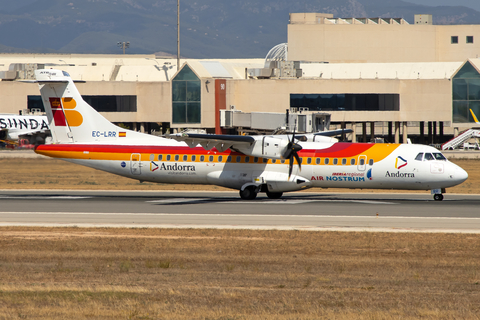 Iberia Regional (Air Nostrum) ATR 72-600 (EC-LRR) at  Palma De Mallorca - Son San Juan, Spain