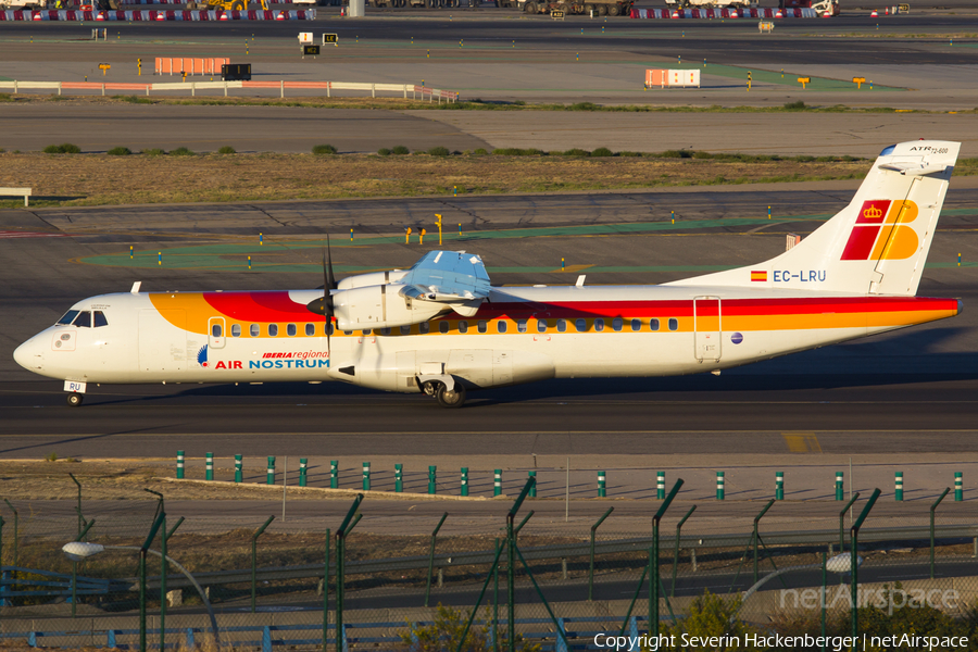 Iberia Regional (Air Nostrum) ATR 72-600 (EC-LRU) | Photo 191750