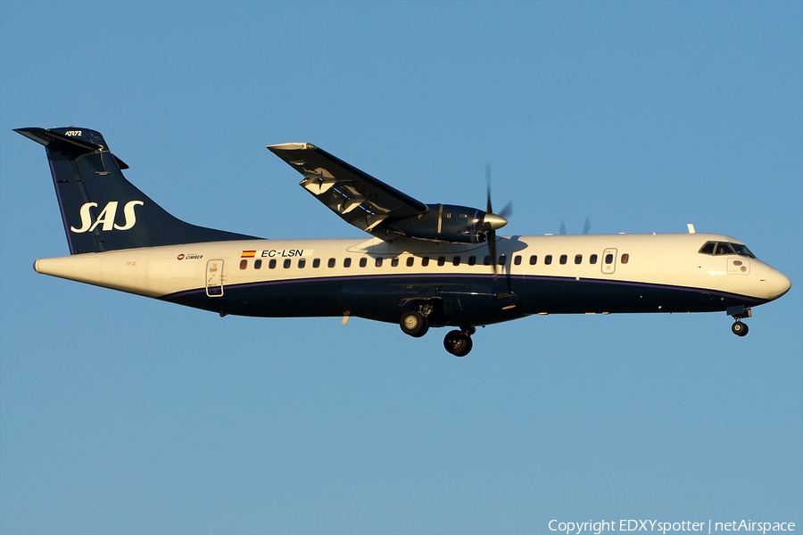 SAS - Scandinavian Airlines ATR 72-202 (EC-LSN) | Photo 275373