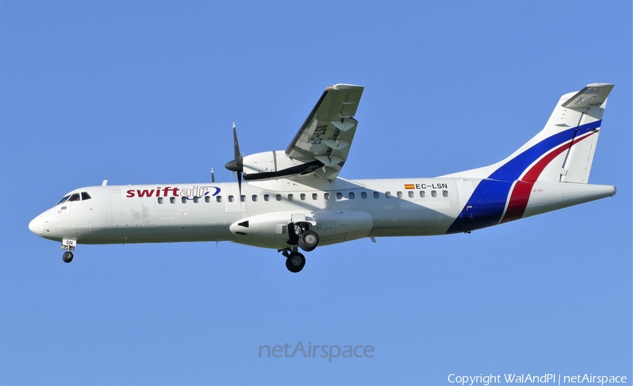 Swiftair ATR 72-202 (EC-LSN) | Photo 447206
