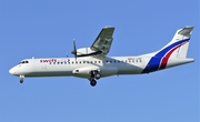 Swiftair ATR 72-202 (EC-LSN) at  Warsaw - Frederic Chopin International, Poland