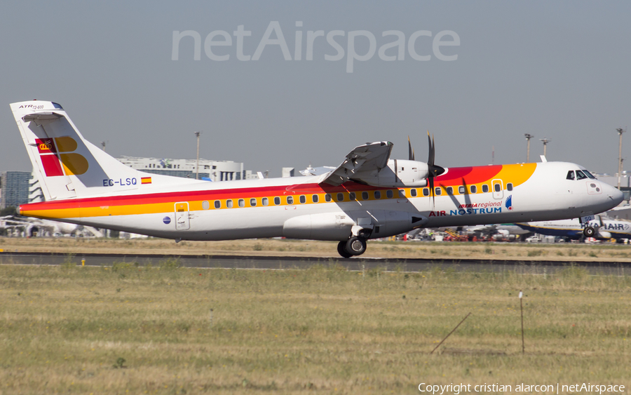 Iberia Regional (Air Nostrum) ATR 72-600 (EC-LSQ) | Photo 213750