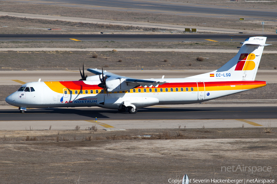 Iberia Regional (Air Nostrum) ATR 72-600 (EC-LSQ) | Photo 225804