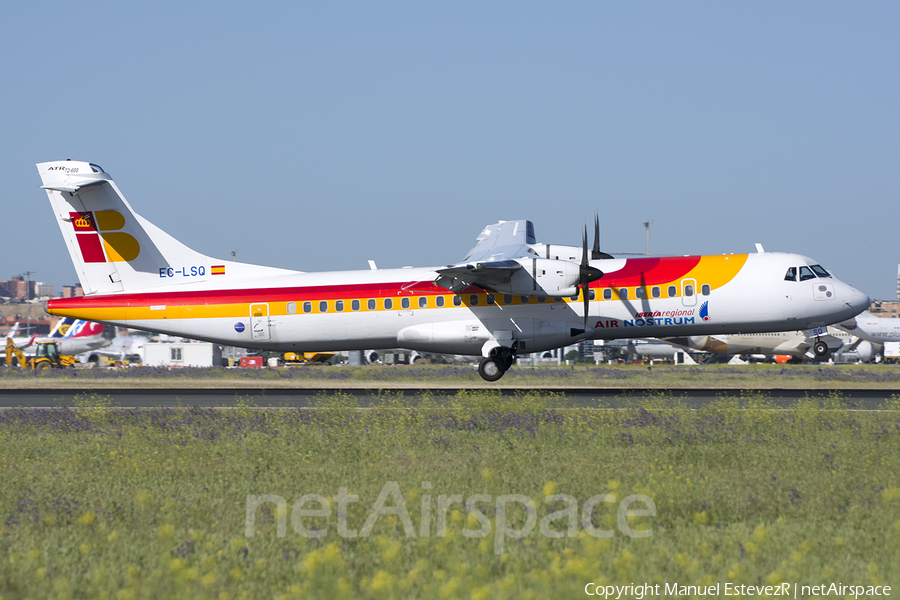 Iberia Regional (Air Nostrum) ATR 72-600 (EC-LSQ) | Photo 242582