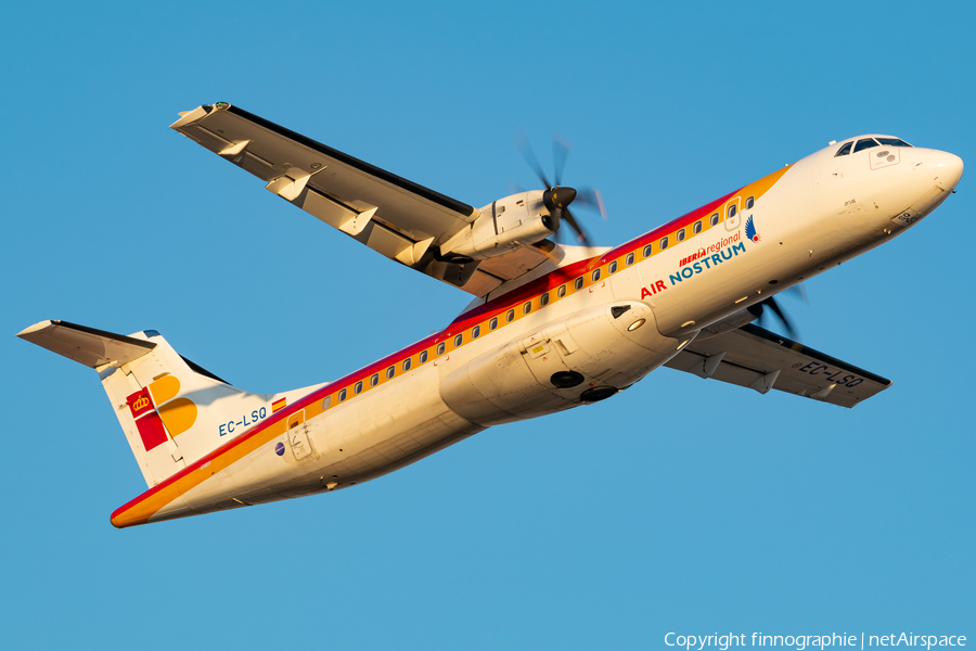Iberia Regional (Air Nostrum) ATR 72-600 (EC-LSQ) | Photo 572331