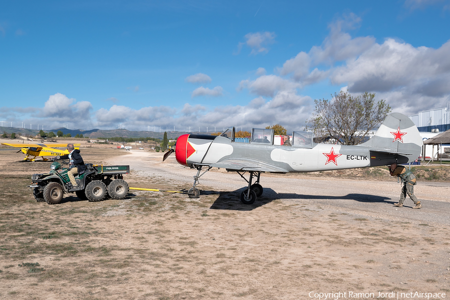 (Private) Yakovlev Yak-52 (EC-LTK) | Photo 600152