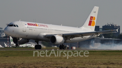 Iberia Express Airbus A320-214 (EC-LUD) at  Dusseldorf - International, Germany