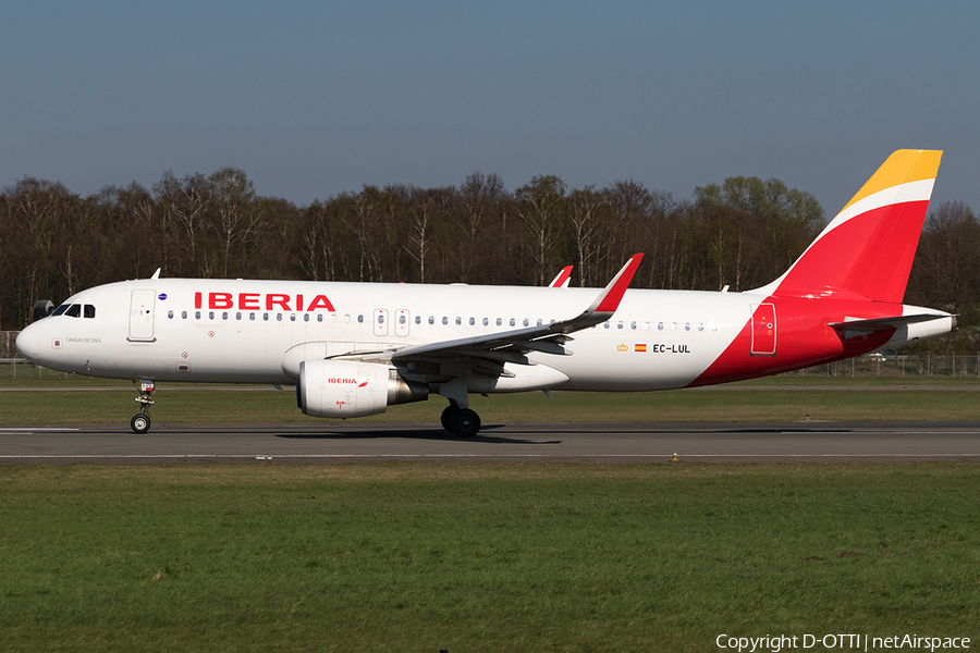 Iberia Airbus A320-216 (EC-LUL) | Photo 154902