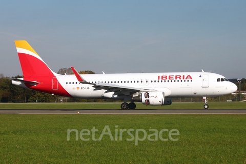 Iberia Airbus A320-216 (EC-LUL) at  Hamburg - Fuhlsbuettel (Helmut Schmidt), Germany