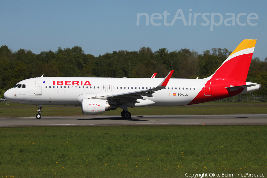 Iberia Airbus A320-216 (EC-LUL) | Photo 242180