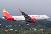 Iberia Express Airbus A320-216 (EC-LUS) at  La Palma (Santa Cruz de La Palma), Spain