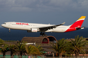 Iberia Airbus A330-302 (EC-LUX) at  Gran Canaria, Spain