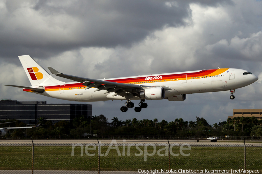 Iberia Airbus A330-302 (EC-LUX) | Photo 122175