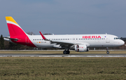 Iberia Airbus A320-216 (EC-LVD) at  Hamburg - Fuhlsbuettel (Helmut Schmidt), Germany