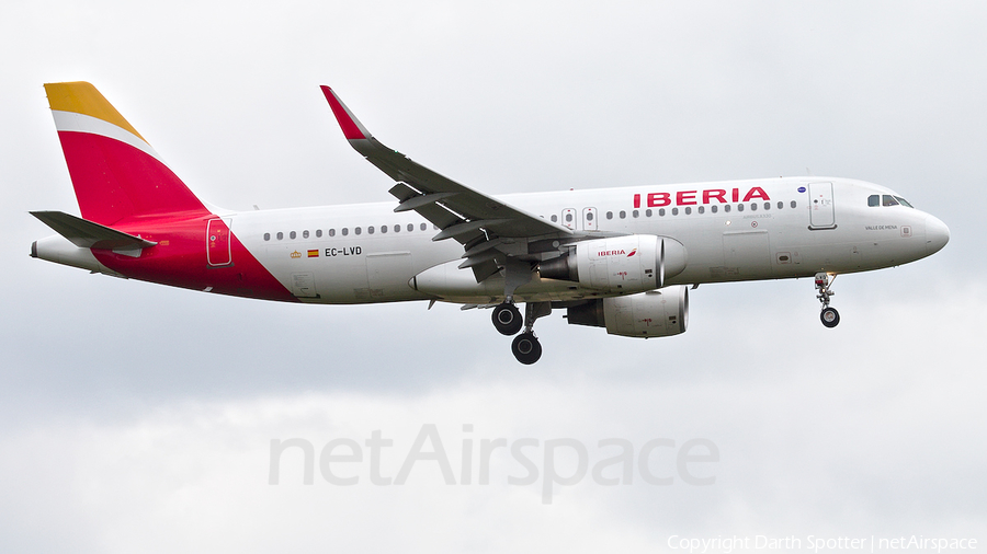 Iberia Airbus A320-216 (EC-LVD) | Photo 264876