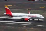 Iberia Express Airbus A320-216 (EC-LVQ) at  La Palma (Santa Cruz de La Palma), Spain