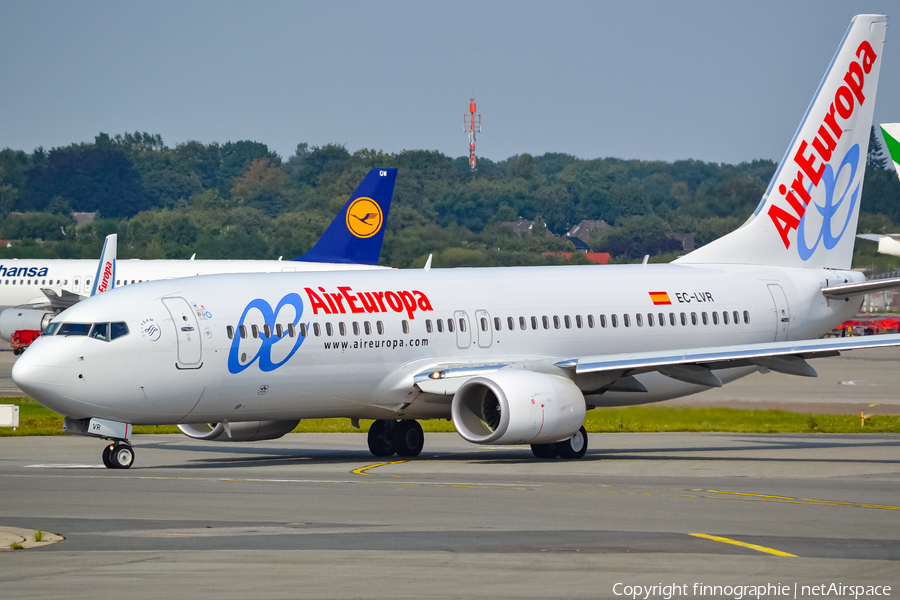 Air Europa Boeing 737-85P (EC-LVR) | Photo 495810