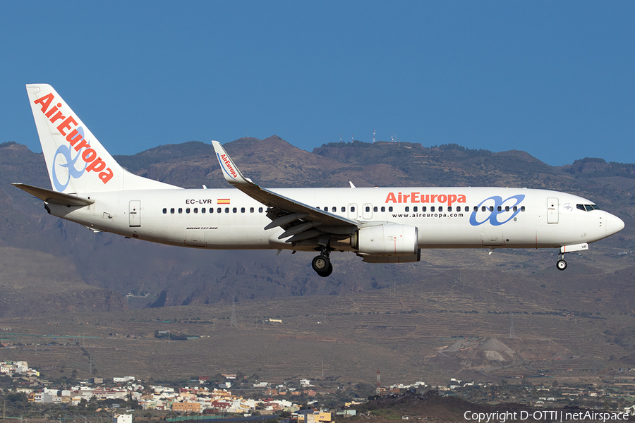 Air Europa Boeing 737-85P (EC-LVR) | Photo 573325