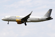 Vueling Airbus A320-214 (EC-LVU) at  Amsterdam - Schiphol, Netherlands