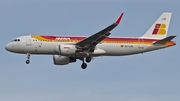 Iberia Airbus A320-216 (EC-LXQ) at  Dusseldorf - International, Germany