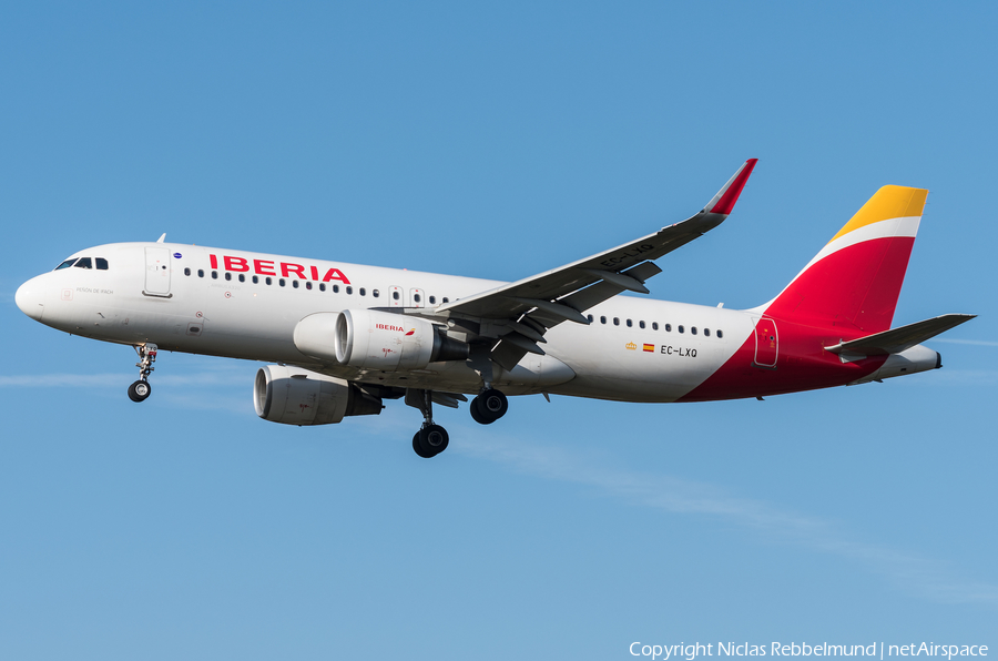 Iberia Airbus A320-216 (EC-LXQ) | Photo 270665
