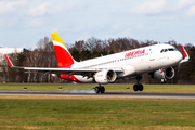 Iberia Airbus A320-216 (EC-LXQ) at  Hamburg - Fuhlsbuettel (Helmut Schmidt), Germany