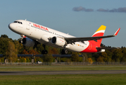 Iberia Airbus A320-216 (EC-LXQ) at  Hamburg - Fuhlsbuettel (Helmut Schmidt), Germany