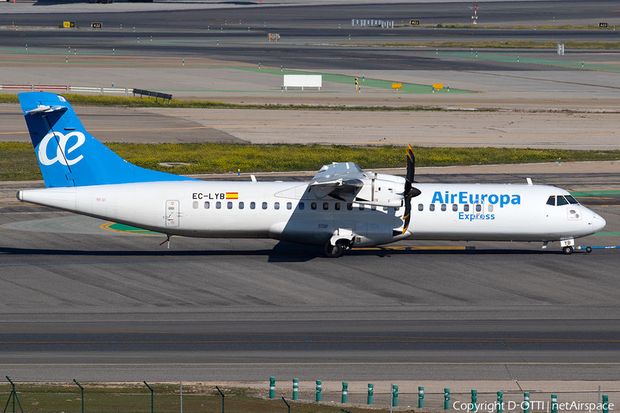 Air Europa Express (Swiftair) ATR 72-500 (EC-LYB) | Photo 376188