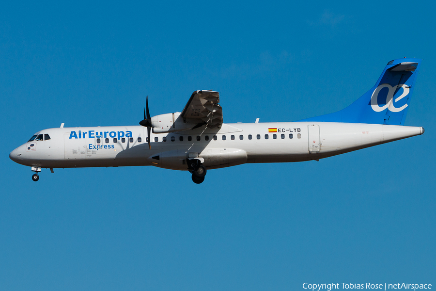 Air Europa Express (Swiftair) ATR 72-500 (EC-LYB) | Photo 349886