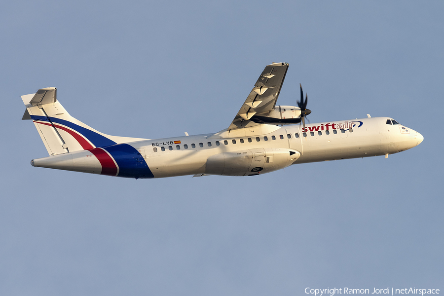 Swiftair ATR 72-500 (EC-LYB) | Photo 440638