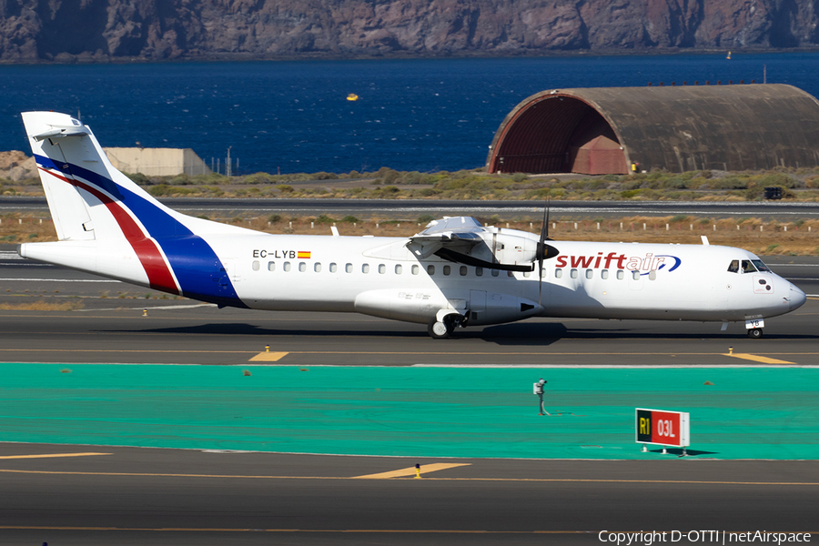 Swiftair ATR 72-500(F) (EC-LYB) | Photo 575427