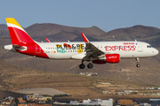 Iberia Express Airbus A320-216 (EC-LYE) at  Gran Canaria, Spain