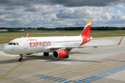 Iberia Express Airbus A320-216 (EC-LYE) at  Rostock-Laage, Germany