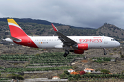 Iberia Express Airbus A320-216 (EC-LYM) at  La Palma (Santa Cruz de La Palma), Spain