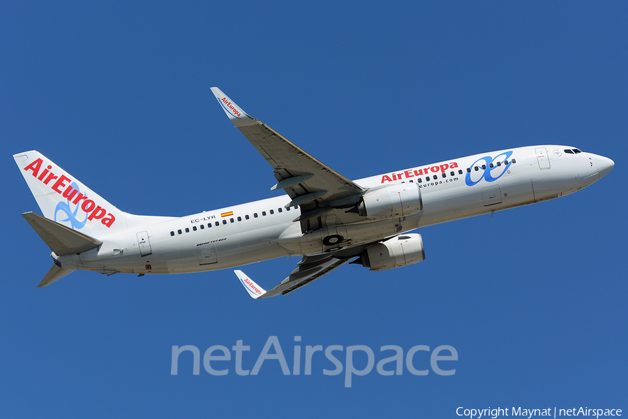 Air Europa Boeing 737-85P (EC-LYR) | Photo 180729