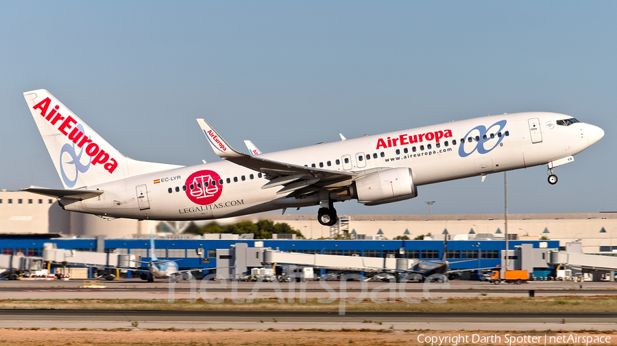 Air Europa Boeing 737-85P (EC-LYR) | Photo 264636