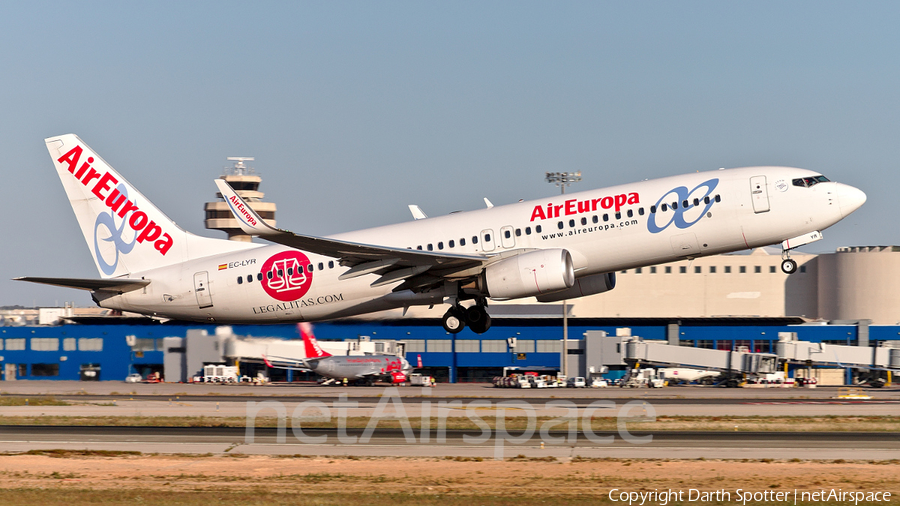 Air Europa Boeing 737-85P (EC-LYR) | Photo 269772