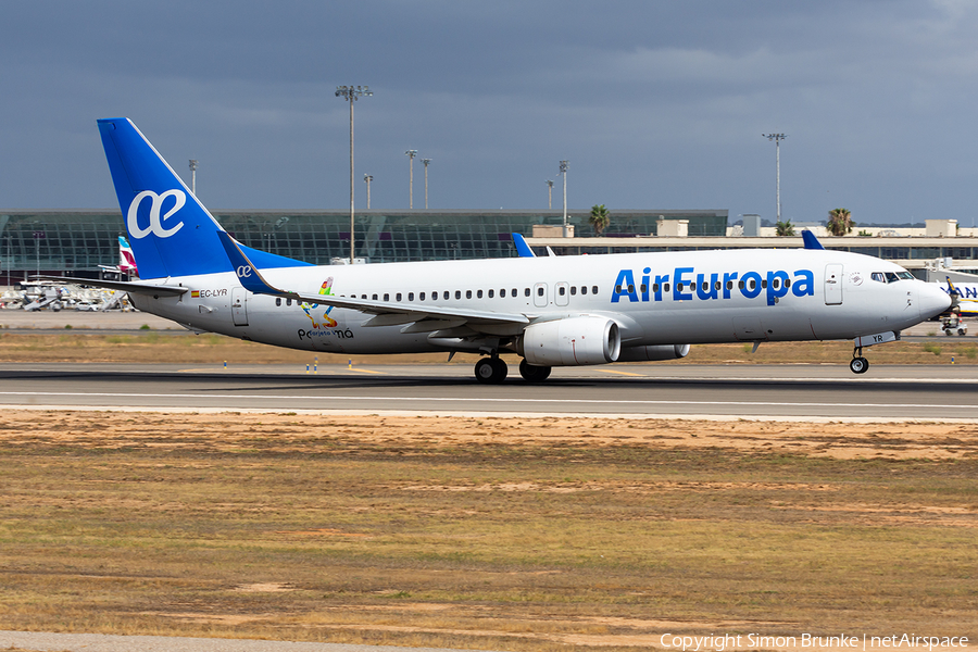 Air Europa Boeing 737-85P (EC-LYR) | Photo 625203
