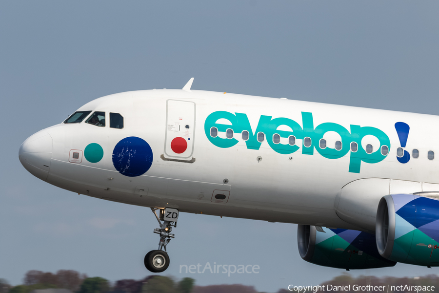 Evelop Airlines Airbus A320-214 (EC-LZD) | Photo 90945