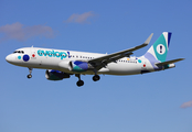 Evelop Airlines Airbus A320-214 (EC-LZD) at  Barcelona - El Prat, Spain